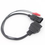 3 Pin to 16 Pin OBD2 Adapter Connector Diagnostic Cable for Fiat Alfa Lancia E