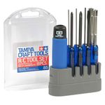 Tamiya R/C Tool Set 8 Piece Screwdriver & Hex Wrench Kit 74085