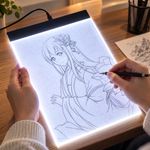 LED Light Drawing Pad A4 Tracing Board 3-Level Dimmable Art Painting Animation K