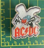 AC/DC Fly On The Wall Fly Logo High Quality Metal Badge Officially Licensed