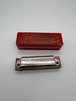 Piccolo M.Hohner Harmonica Grand Prix Geneve 1937 Original Box
