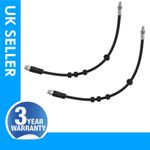 2X Front Brake Hose Pipe For BMW 5 Series E60 5 Touring 6 Series E63 6 Cabrio