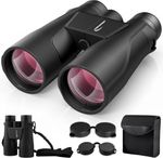 High-Powered 15X56 Binoculars for Bird Watching, Hunting & Travel - Lightweight