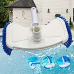 Pool Brush Head Swimming Pool Cleaning Brush Heavy Duty Brushes Cleans Walls