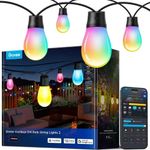 Govee Outdoor S14 String-Lights 2 H702A Waterproof  Bulb 1548ft Wifi App Control