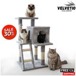 Cat Tree Tower with Ladder Indoor Activity Centre Multi Level House Scratch Post