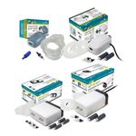 Aquarium Fish Tank Tropical Air Pump - FREE Stones, Hose, Return Valve 90-180L/H