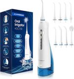Hangsun Water Flossers for Teeth Cordless Oral Irrigator Dental Water Jet Ele...