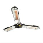 Halogen Garden Parasol Umbrella Heating Outdoor Patio Heater 3 Panel Wings