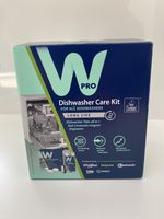 GENUINE WPRO DISHWASHER CLEANING CARE DEGREASER & LIMESCALE | BRAND NEW | BUNDLE