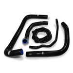 BLACK Samco Rad Hoses fit Honda CBR 900 RR Fireblade SC28 RRN RRP 1992-1993