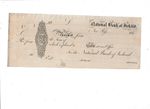 NATIONAL  BANK  OF  IRELAND  UNUSED  CREDIT  RECEIPT  1840  NEW  ROSS?