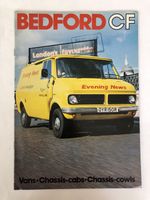 Bedford CF Brochure Vans Chassis Cabs Cowls CF 220 250 280 340 350 & Sizes Specs