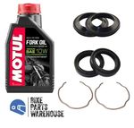 Yamaha YZF-R 125 2009 Fork Oil Dust Seal Circlip Motul Repair Kit