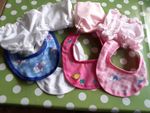 14"-18" Dolls Clothes Pants, Nappies, Bibs to fit  Baby Annabel Tiny Tears etc