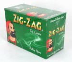  ZIG ZAG GREEN Rizla Cut Corners ROLLING Papers Tobacco Cigarette Filter UK