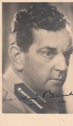 Alfred Hitchcock *The Man Who Knew Too Much LESLIE BANKS †61 Signed VINT pic