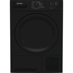 Indesit C YD C82 BBGL UK 8Kg Condenser Tumble Dryer Black B Rated