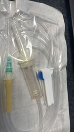 Infusion Therapy IV Giving Set Fluids