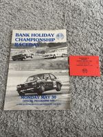 BANK HOLIDAY CHAMPIONSHIP RACE DAY THRUXTON 30th MAY 1983 OFFICIAL PROGRAMME