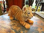 PLAYFUL TIGER CUB by Vivid Arts. Incredibly Cute, Realistic Home Garden Ornament