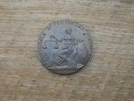 18th Century Lutwyches 'Medals & Provincial Coins' Half Penny Trade Token scarce