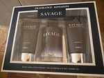 SAVAGE Men's Fragrance Gift Set/Kit Body Lotion & Shower Gel