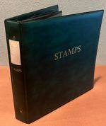22-Ring Leatherette Binder & Stock Pages For Stamp Collecting ZAYIX