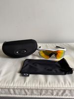 Oakley M2 Frame XL OO9343-05 White Fire Iridium Sunglasses Mirrored With Case