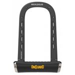 OnGuard RockSolid Bike Security U-Lock (8590), Solid Secure Diamond / Inc 5 Keys