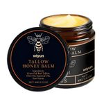 Grass-Fed Beef Tallow and Honey Balm, Beef Tallow Skin Care, Moisturising Cream