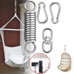 Heavy Duty Hanging Chair Lounger Alloy Spring Hanging Hook Steel Swing Spring