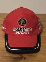 Official Ducati Vintage MonsterMob Silkolene Dunlop Fuchs Red Baseball Cap Hat