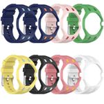 2 IN 1 PC Case+Silicone Strap For Swatch X AP Royal Pop Pocket Watch Changer