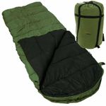 NGT 5 SEASONS WARM DYNAMIC SLEEPING BAG WITH HOOD CARP FISHING CAMPING NEW