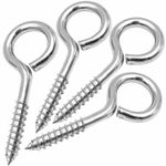 Screw In Eye Hook Stainless Steel Marine   Garden Hook Heavy Duty ALL SIZES