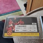 ManchesteUnited LMTB  Ticket Book 2001-2002