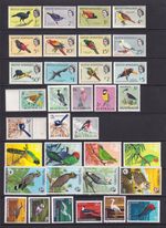Br Commonwealth Birds Stamps. MM, MNH. Cat app £175.