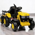 Electric Ride on Car for Kids 12V Sports Ride-on Toy with Music LED Light Remote