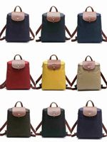 NEW Longchamp Le Pliage 1699 Nylon Zipper Backpack Rucksack Bag Size M