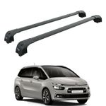 Citroen C4 Grand Picasso Mpv (2013-2018)  Roof Rack Cross Bars Flush Rail, Black