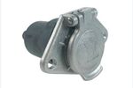 24N 7 Pin Aluminium Socket Trailer Truck Lorry HGV Towing