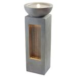 Cascade Garden Water Feature Outdoor Fountain LED Light Patio Decor