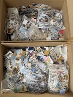 GB COMMEMORATIVE STAMPS KILOWARE APPROX 15kg IN 2 BOXES MANY 1000s