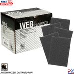 Indasa Grey Surface Conditioning Pads – Ultra Fine Grit, Non-Woven Scratch Pads