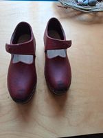 traditional wooden soled clogs