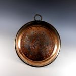 Antique Copper Strainer Sieve Kitchen Colander Rustic European Cookware 13"