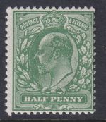M3(4)1/2d Deep Dull Yellow Green Very Blotchy UNMOUNTED MINT(387)