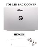 New Top Lid LCD Rear Back Cover Case Hinges Silver For HP Pavilion 15-EG 15-EH