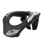 Alpinestars Youth Neck Support for Motorcross MX Enduro - One Size Black